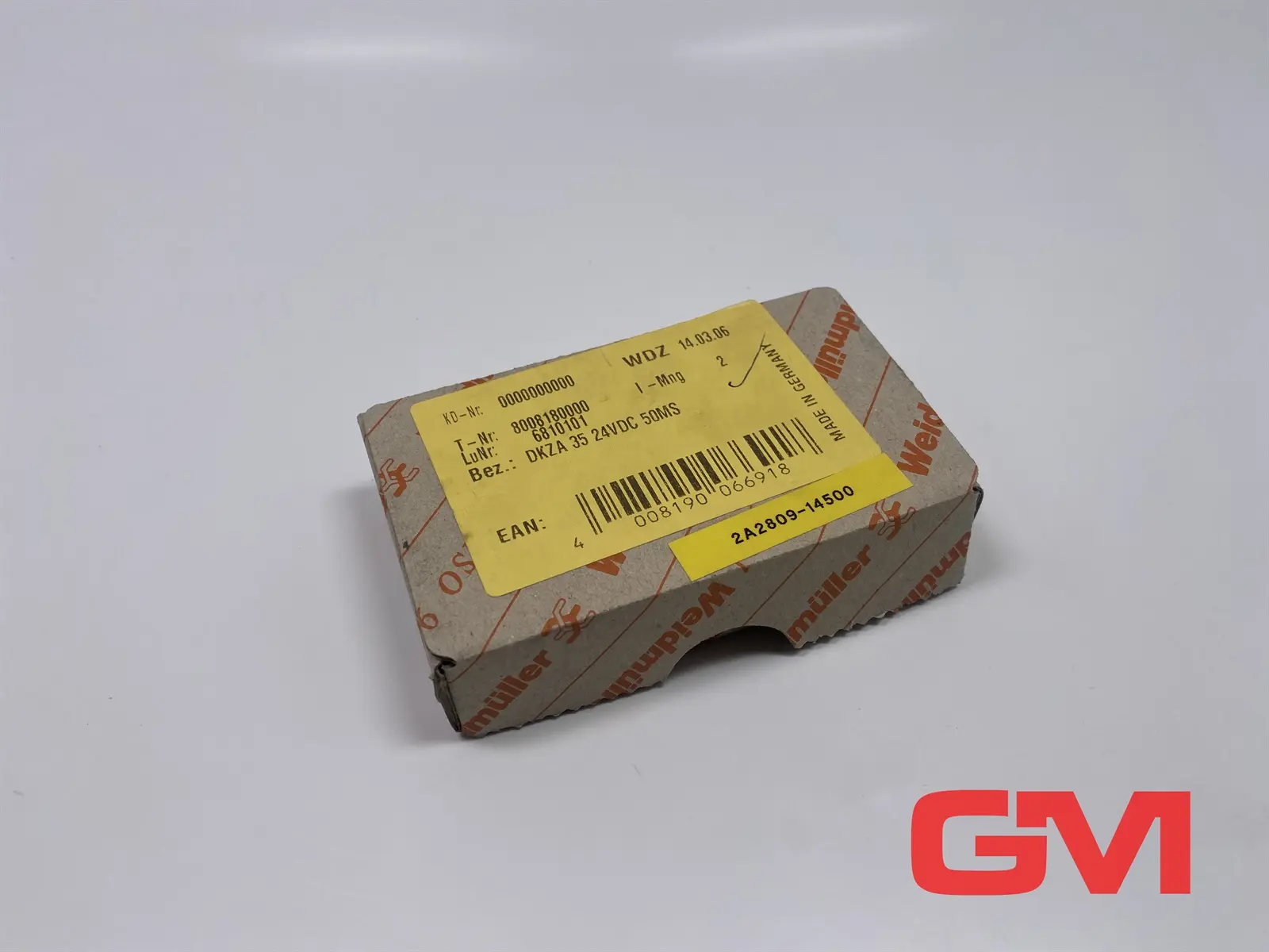 Produktfoto 1 von Weidmüller Impulsverlängerer DKZA 35 24 V DC 50MS pulse stretcher 800818 TS35