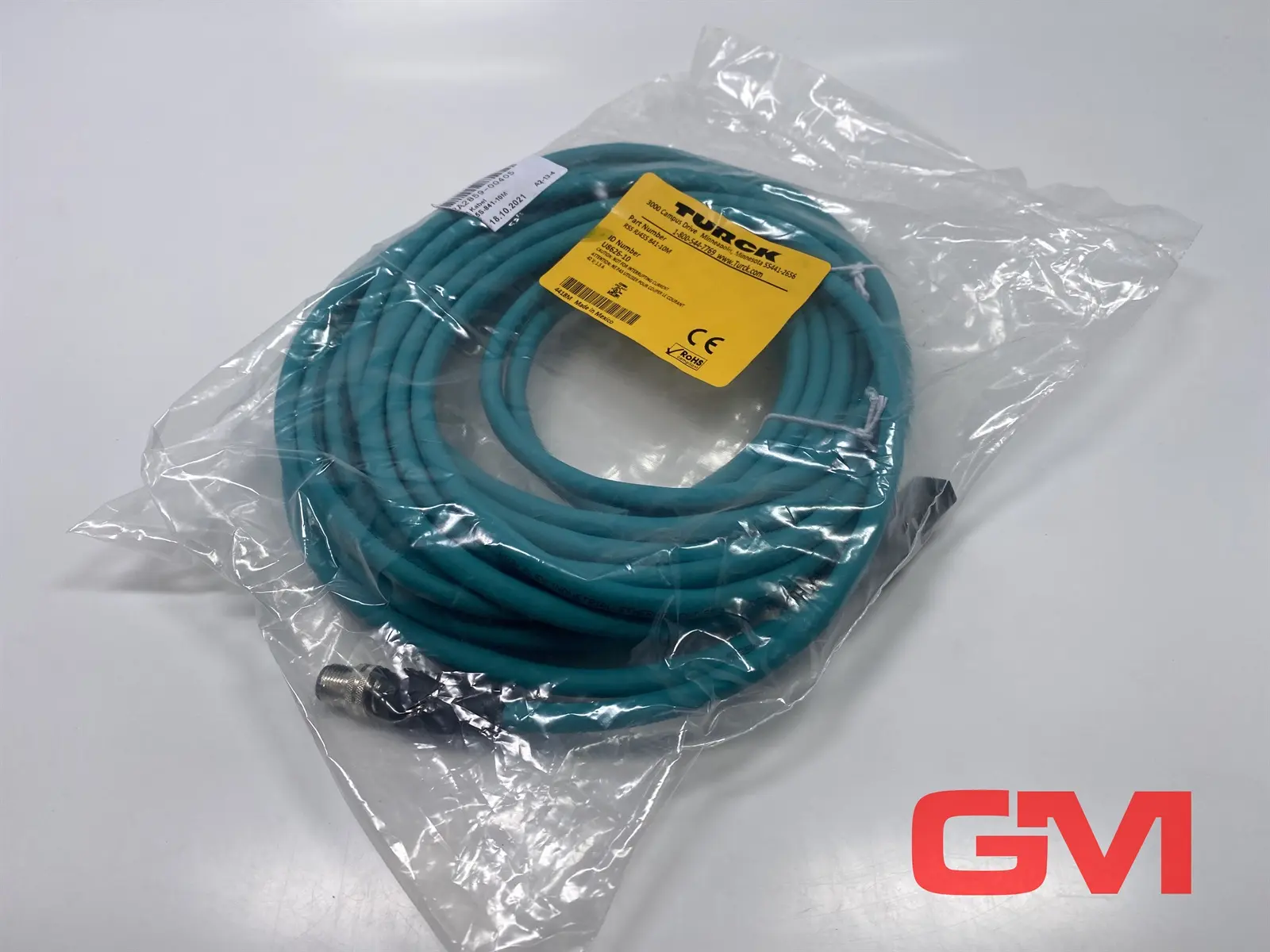 Produktfoto 1 von Turck Netzwerkkabel U8626-10 Industrial Ethernet cable RSS RJ45S 841-10M 10m