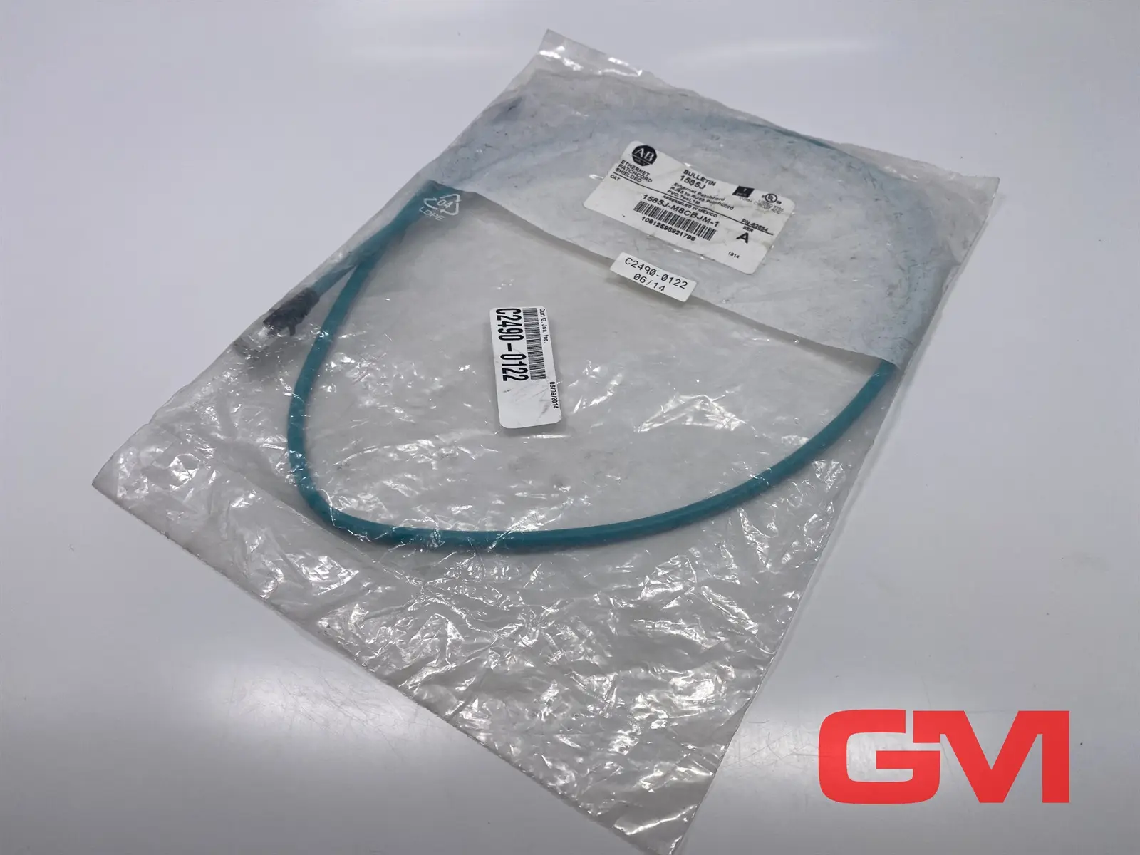 Produktfoto 1 von Allen-Bradley Netzwerkabel 1585J-M8CBJM-1 Ethernet Patchcord RJ45 RJ45 1m Ser A