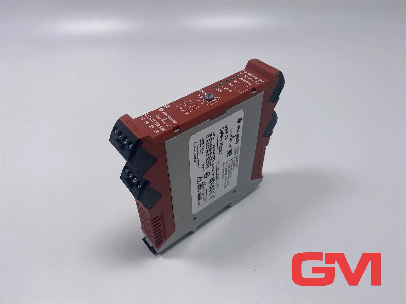 Produktfoto 1 von Allen-Bradley Sicherheitsrelais 440R-D22R2 Safety Relay GSR DI PN-94110 Ser A201