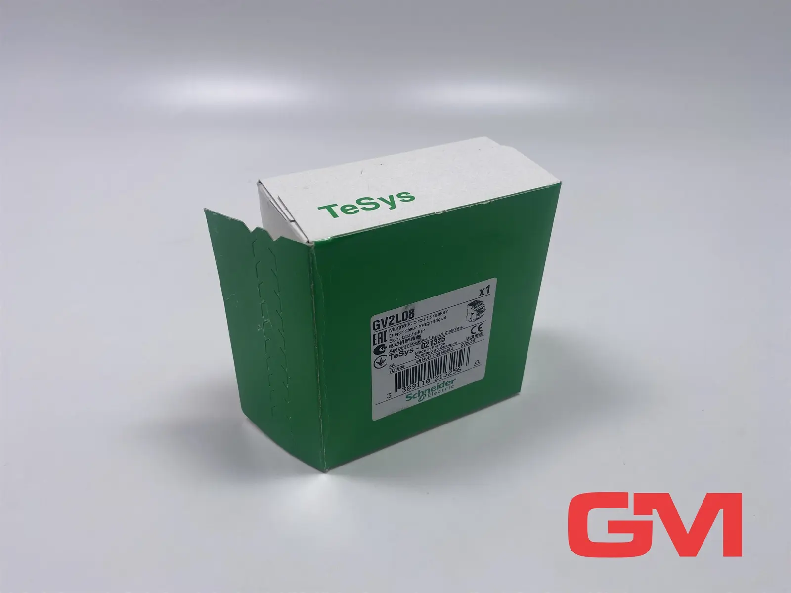 Produktfoto 1 von Schneider Electric Motorschutzschalter GV2L08 magnetic circuit breaker 4A 3P