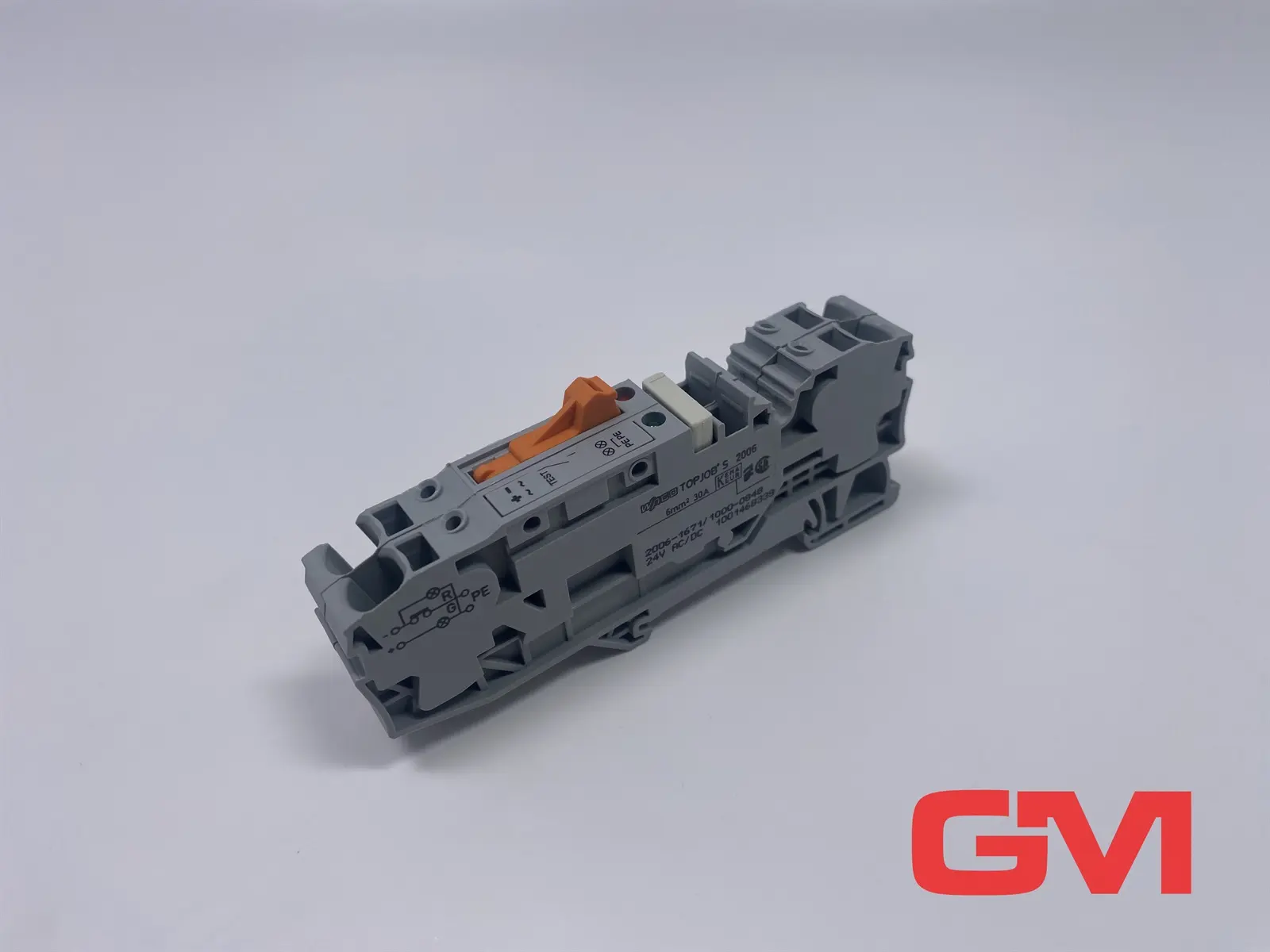 Produktfoto 1 von Wago Erdleiter-Trennklemme 2006-1671/1000-0848 disconnect terminal block 24V 30A
