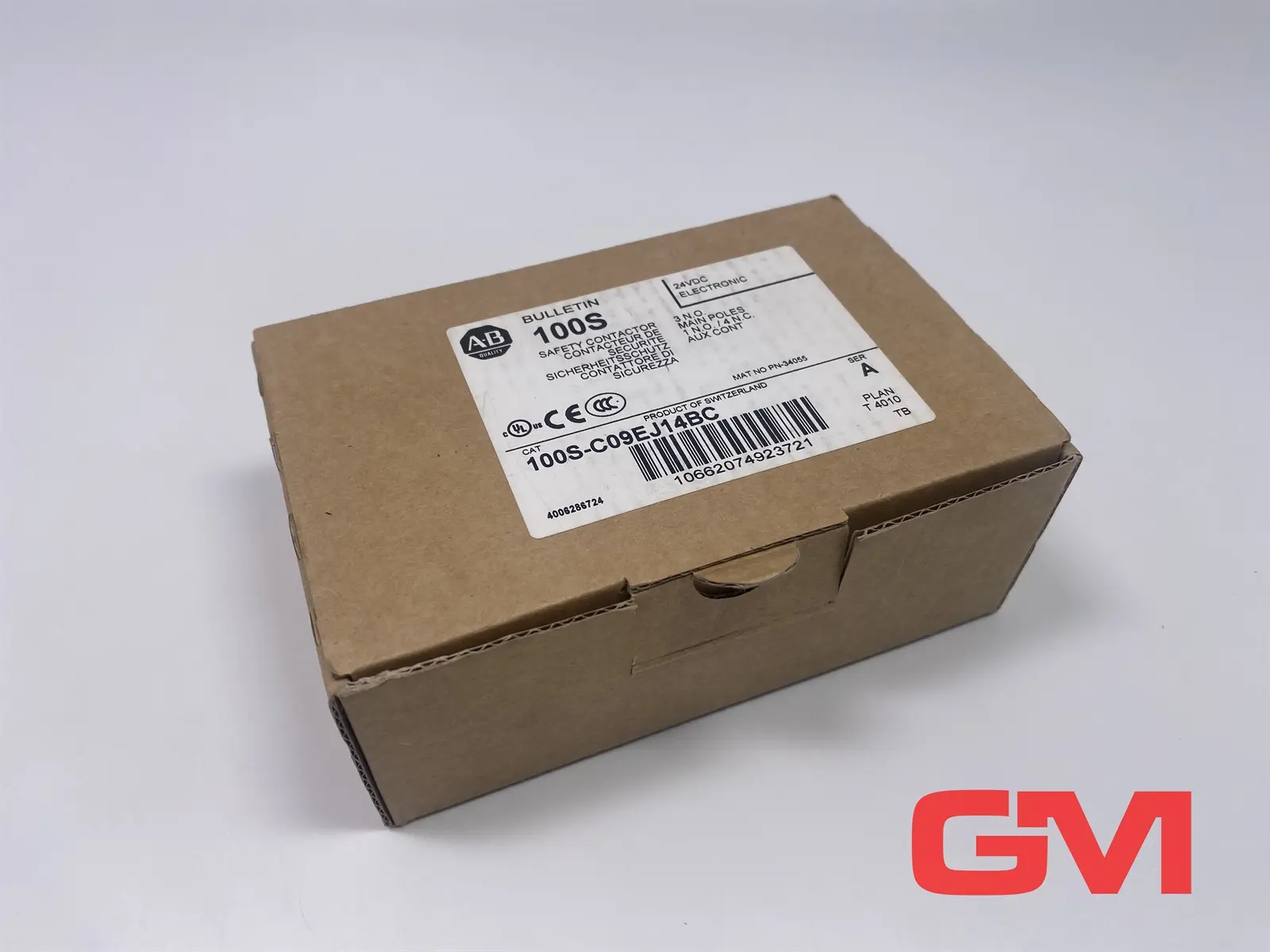 Produktfoto 1 von Allen-Bradley Sicherheitsschütz 100S-C09EJ14BC safety contactor PN-34055 Serie A