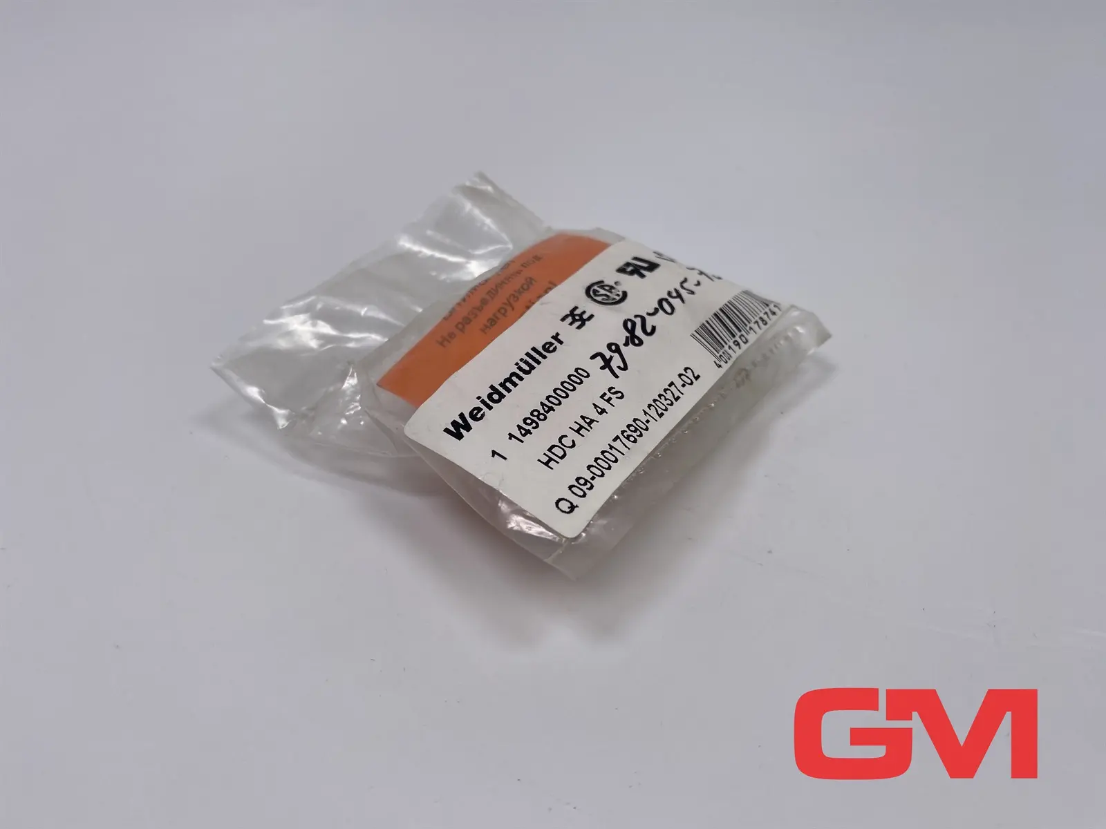 Produktfoto 1 von Weidmüller Einsatz-Steckverbinder 1498400000 connector HDC HA 4 FS 400 V 16 A