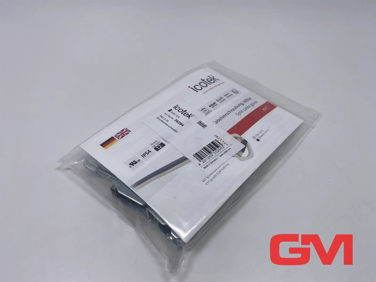 Produktfoto 1 von VE 5x icotek Schirmklemme schraubbar SKS 3-15 shield clamp 36284 Schirmklammer