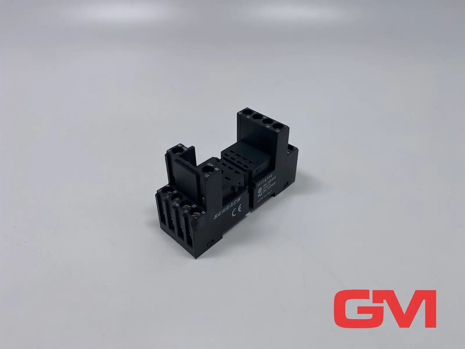 Produktfoto 1 von Schrack Relaissockel PT78704 relay socket 12A 300VAC 14-polig Relaisfassung