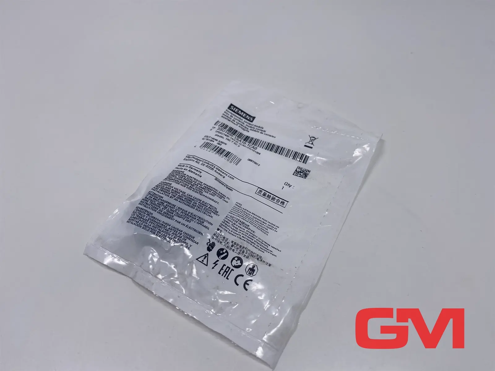 Produktfoto 1 von Siemens Kontaktmodul 3SU1400-1AA10-1CA0 contact module 1NC 1 Schaltglied
