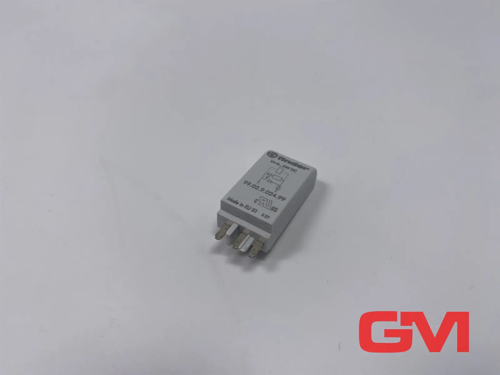Produktfoto 1 von Finder Diodenmodul 99.02.9.024.99 suppresion module 6-24V DC LED grün