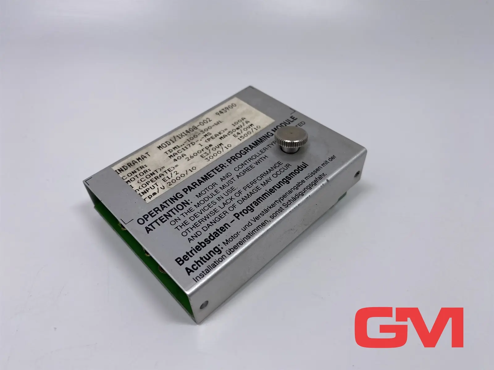 Produktfoto 1 von Indramat Programmiermodul MOD1/1X1408-002 module 943900 für TDM1..-100-300-W1