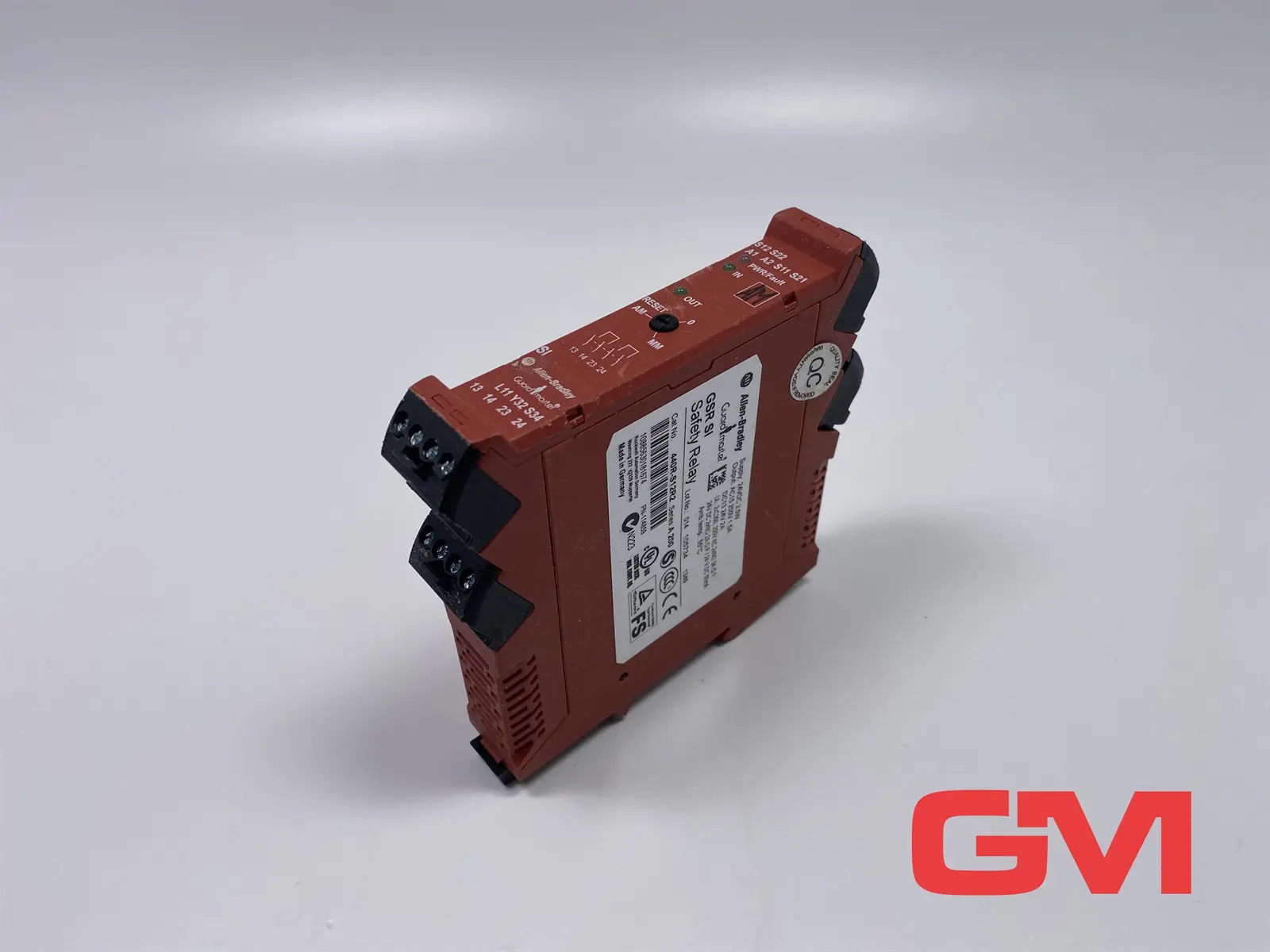 Produktfoto 1 von Allen-Bradley Sicherheitsrelais 440R-S12R2 safety relay PN-114859 Serie A 200