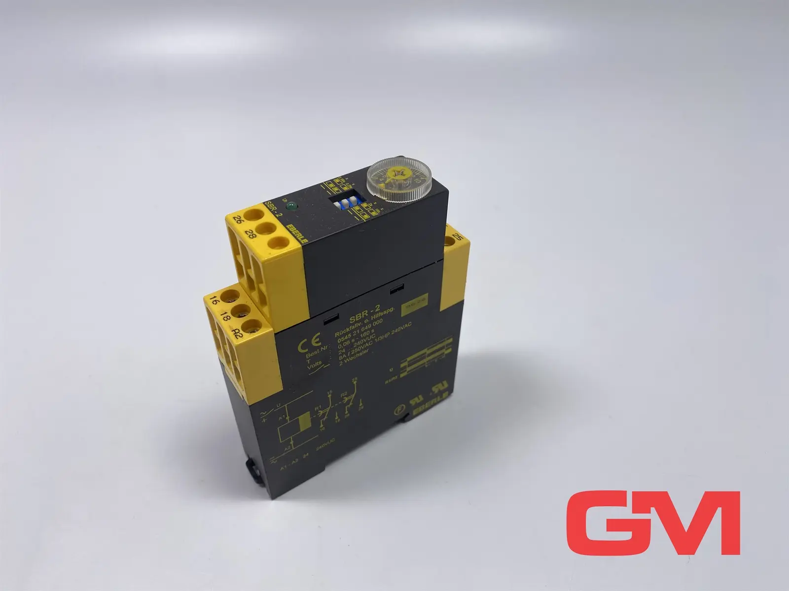 Produktfoto 1 von Eberle Zeitrelais SBR-2 time relay 054521649000 0,06s-160s 24-240V Relais