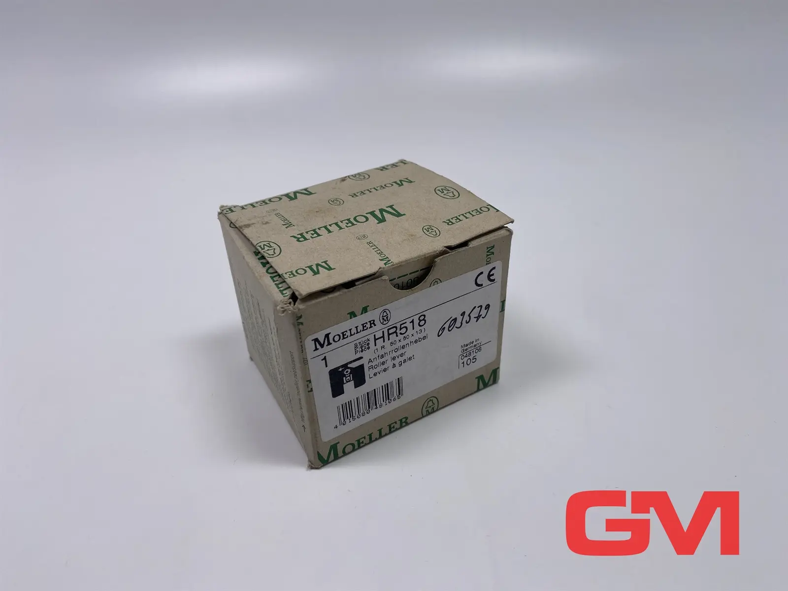 Produktfoto 1 von Moeller Anfahrrollenhebel HR518 actuating roller lever 048106 Kunststoffrolle