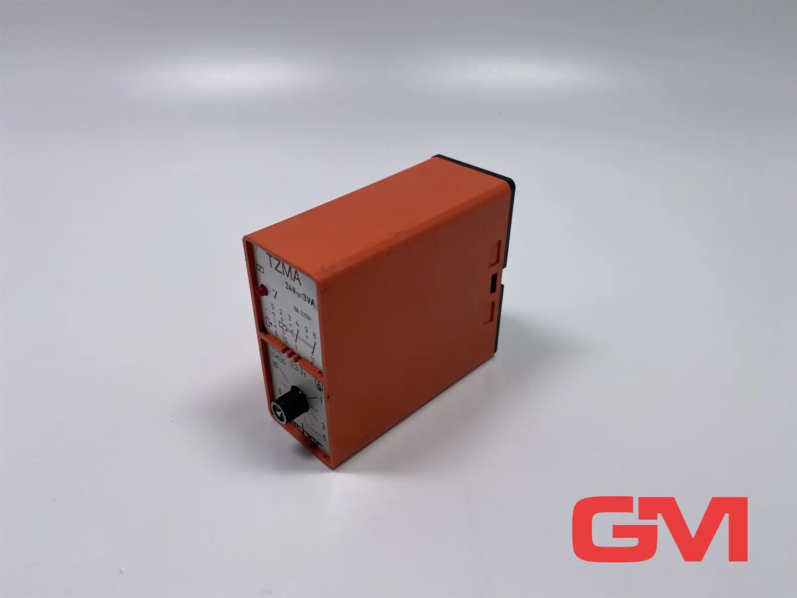 Produktfoto 1 von Bircher Zeitrelais TZMA time relay 6A 220V AC 0,3-3s 24V DC 3VA Relais
