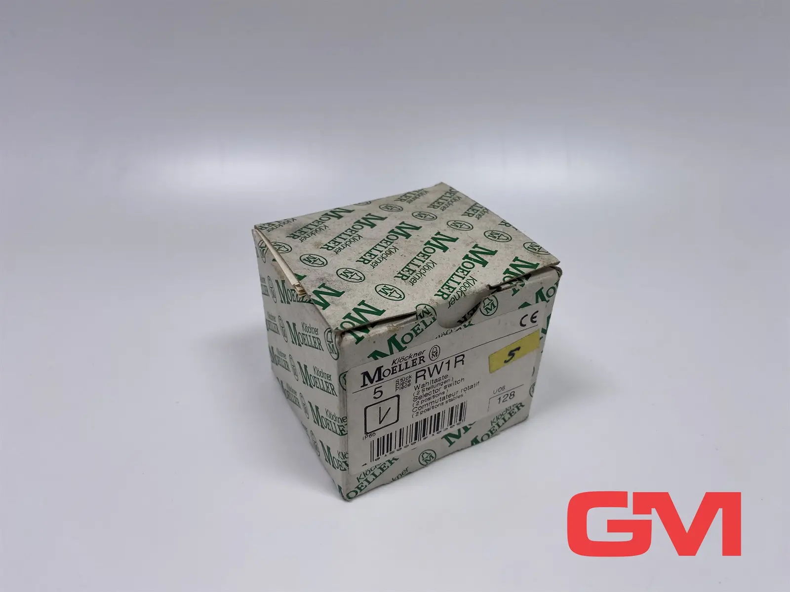 Produktfoto 1 von VE 5x Klöckner Moeller Wahltaste RW1R selector switch 2 Stellungen IP65