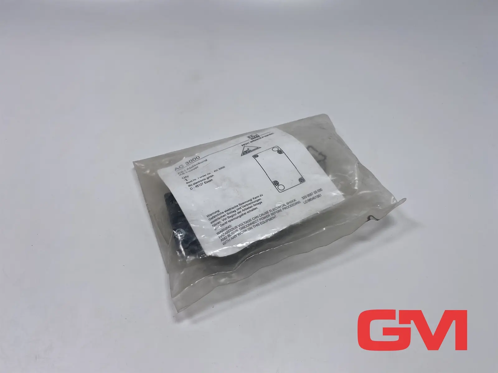Produktfoto 1 von ifm AS-Interface Moduldeckel AC3000 AS-i module cover AS-i Abdeckung Kunststoff
