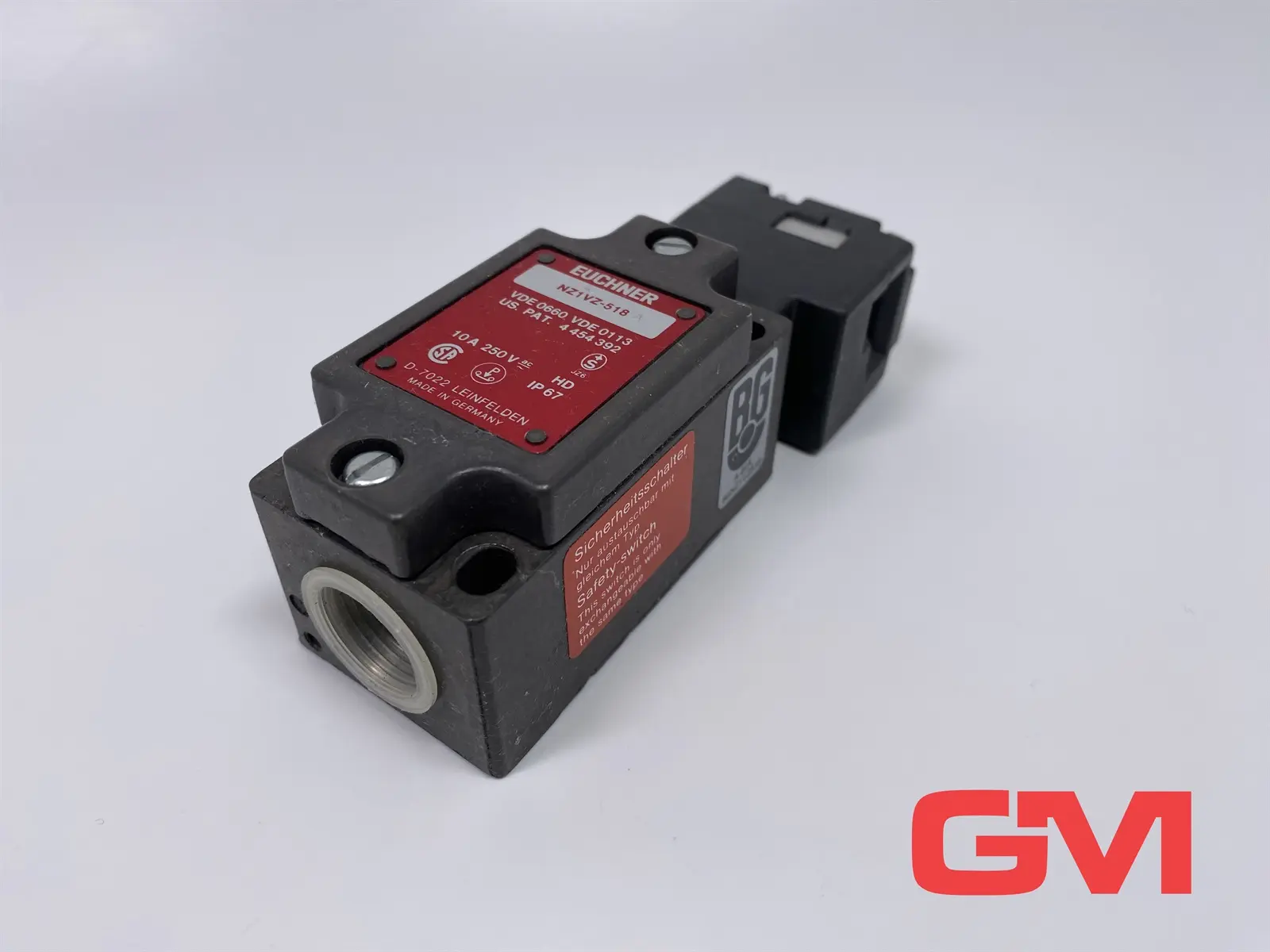 Produktfoto 1 von Euchner Sicherheitsschalter NZ1VZ-518 A safety switch 10A 250V IP67 NZ1VZ-518A