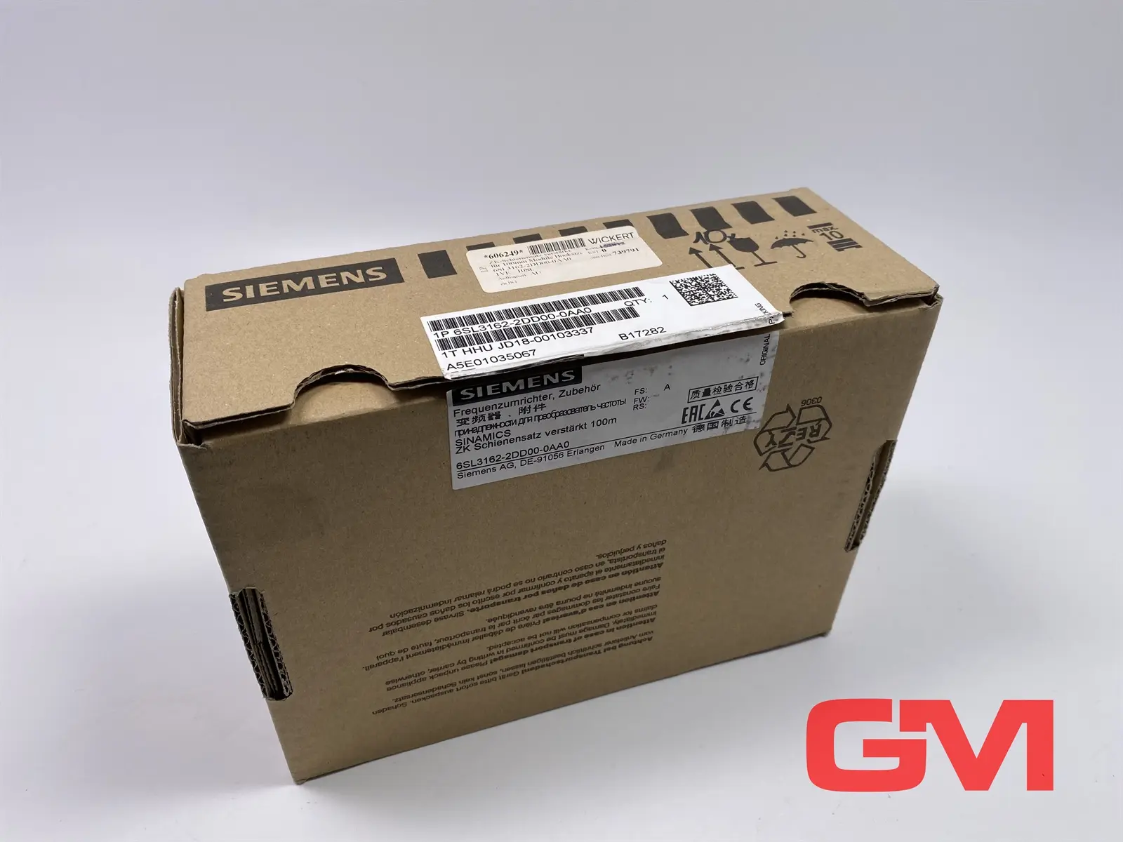 Produktfoto 1 von VE 10x Siemens ZK-Schienensatz verstärkt 6SL3162-2DD00-0AA0 DC link busbar set