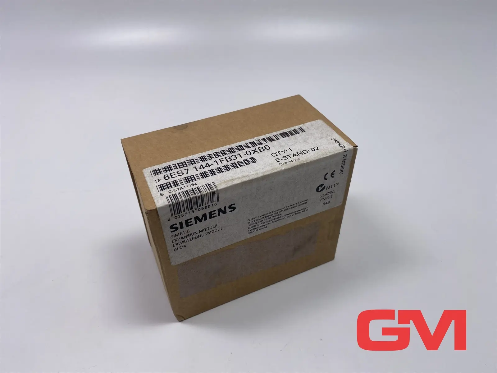 Produktfoto 1 von Siemens Erweiterungsmodul 6ES7144-1FB31-0XB0 expansion module EM 144 2AI E02