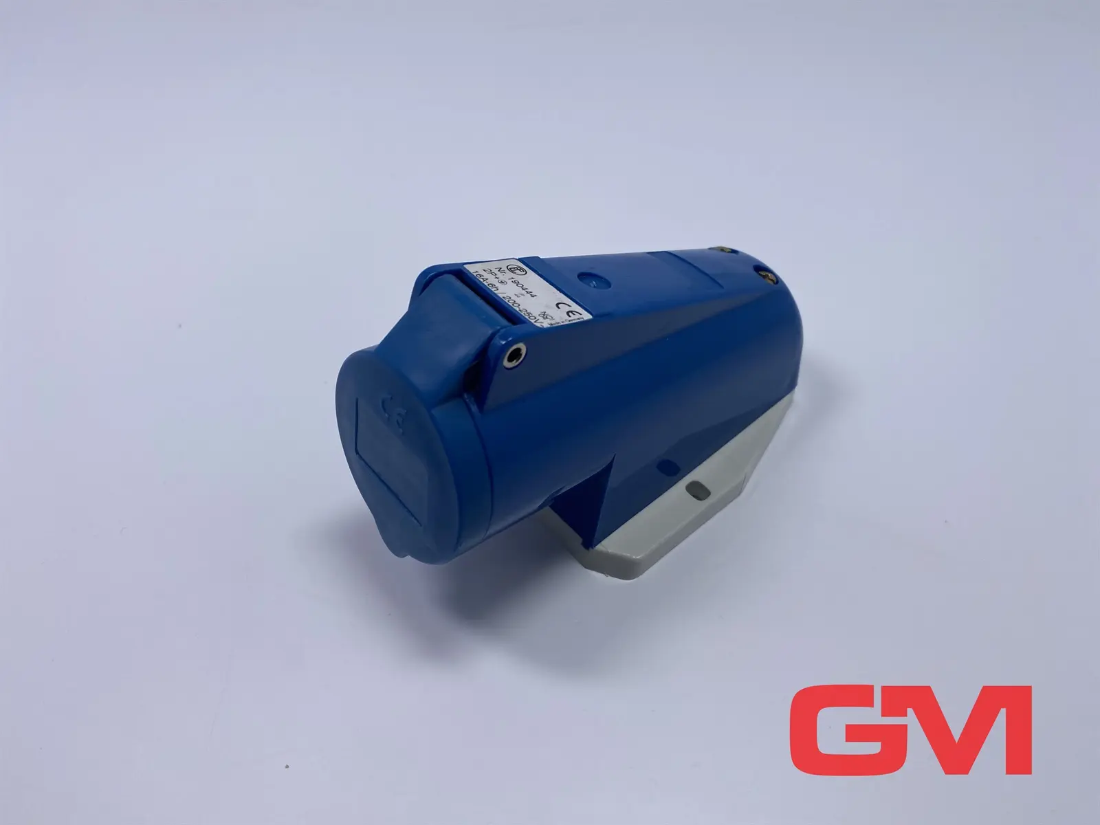 Produktfoto 1 von Elektra Tailfingen Wandsteckdose 190444 wall socket 3-polig blau 16A-6h 200-250V