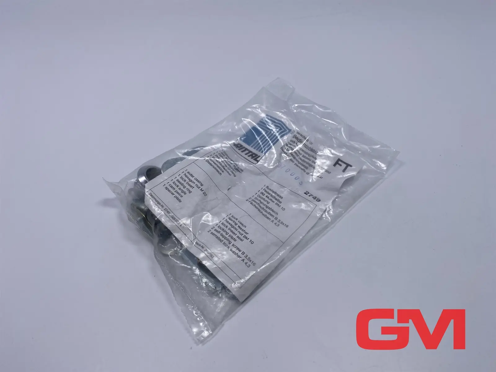 Produktfoto 1 von Rittal Vorreiberverschluss FT 2749.000 lock for operating plate Bedientableau