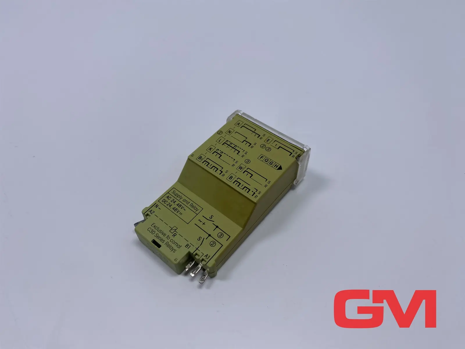 Produktfoto 1 von Comat Zeitverzögerungsmodul CT33/UC24-48V time delay relay 30 ms - 60 h timer
