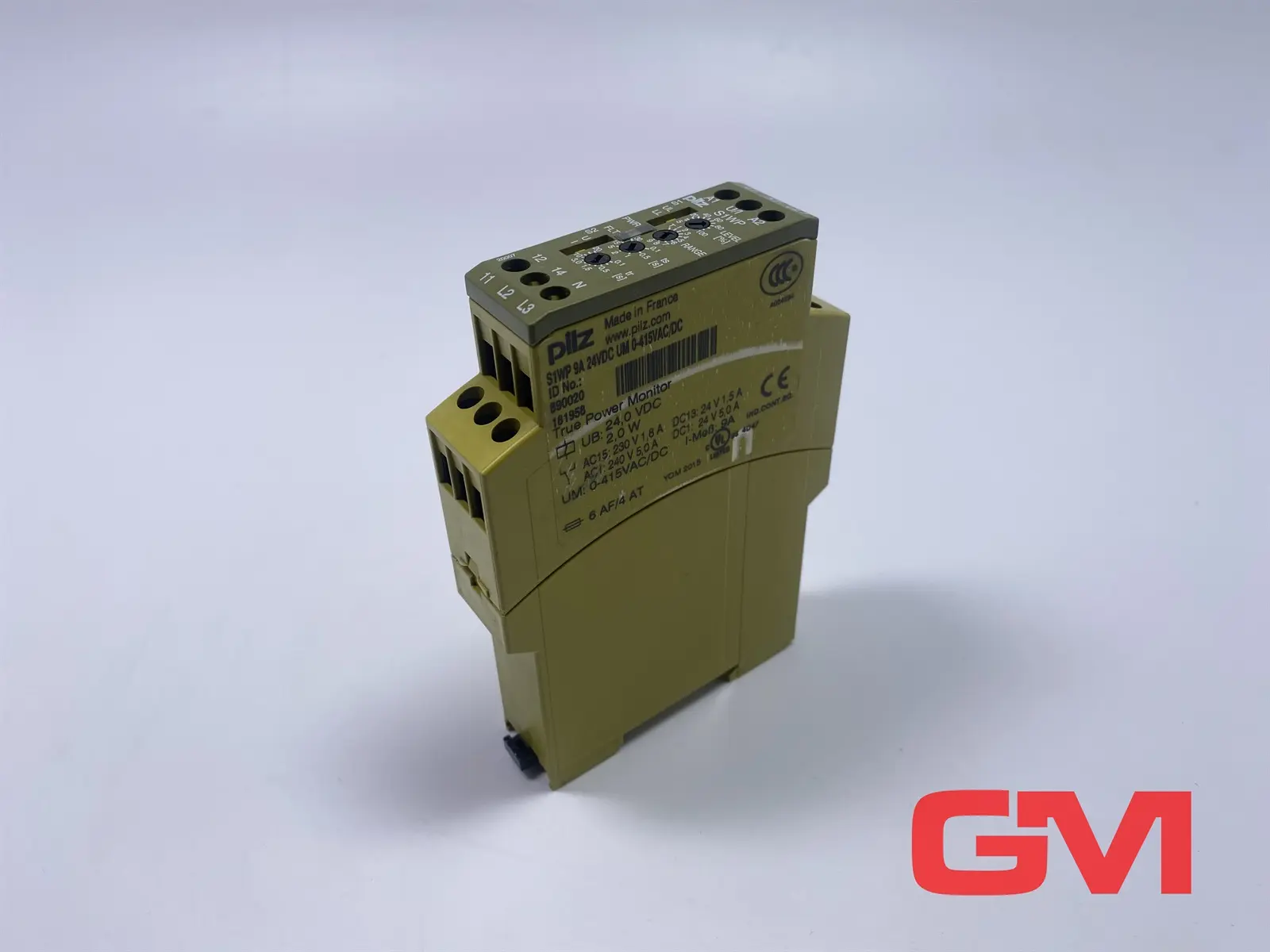 Produktfoto 1 von Pilz Sicherheitsrelais S1WP 9A24VDC 0-415V safety relay 890020 leicht beschädigt