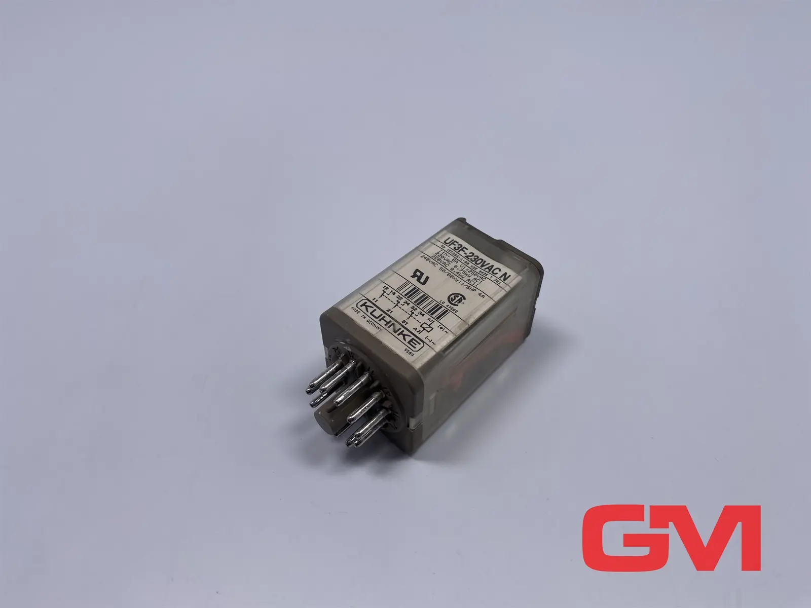 Produktfoto 1 von Kuhnke Steckrelais UF3F-230VACN pug-n relay 230V AC 4A Univeralrelais 50/60 Hz