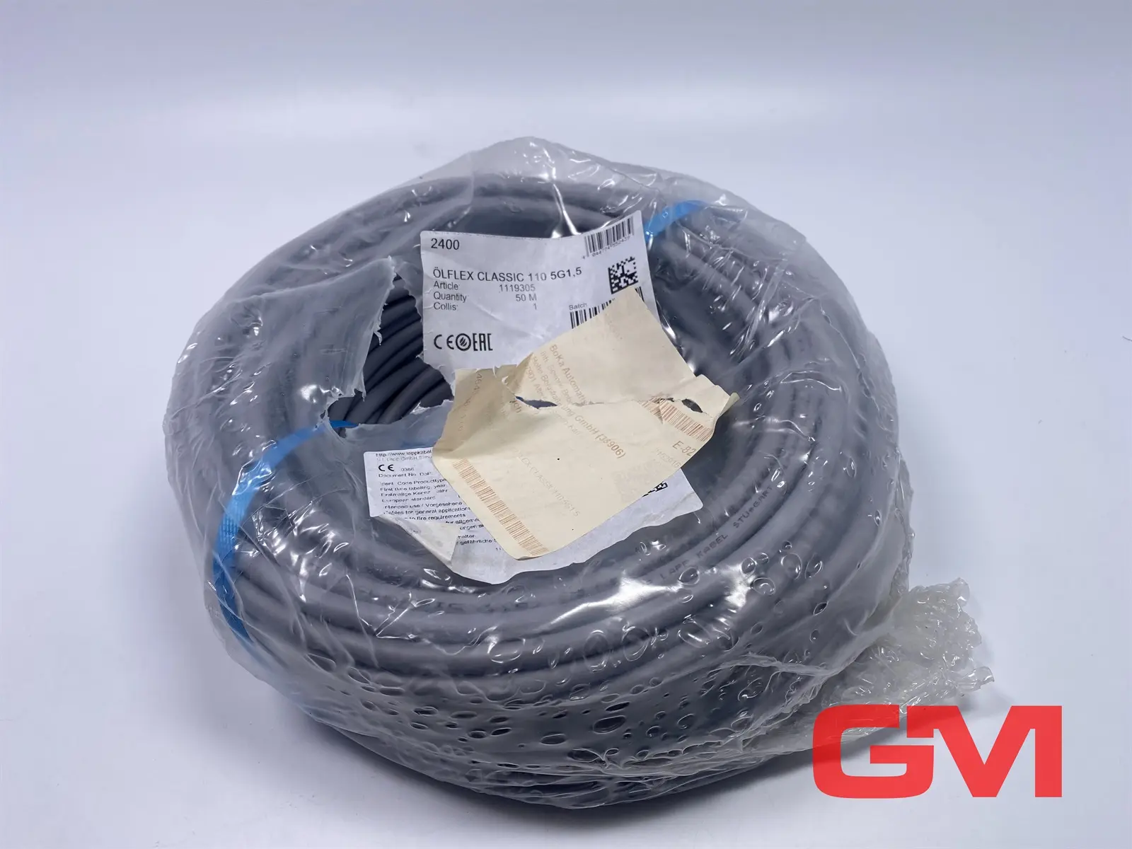 Produktfoto 1 von Lapp Kabel & Leitung 1119305 cable ÖLFLEX Classic 100 RG1,5 Kabellänge 50 m