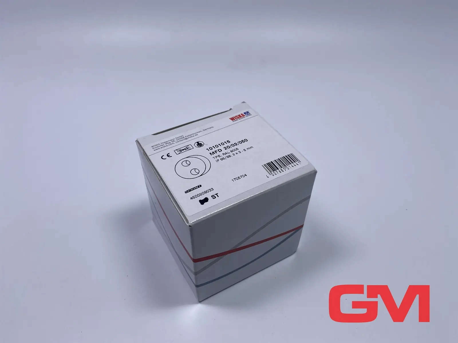 Produktfoto 1 von VPE 20x Wiska Mehrfachdichteinsatz 10101015 sealing insert MFD20/02/050 3-5 mm