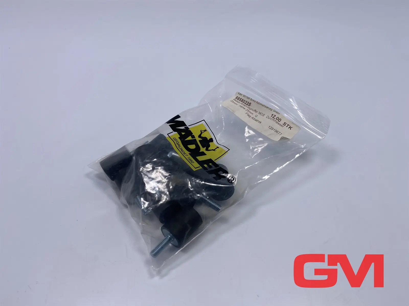 Produktfoto 1 von VPE 12x Mädler Metall-Anschlagpuffer MGS 68580225 metal bump stops D 20mm H 25mm