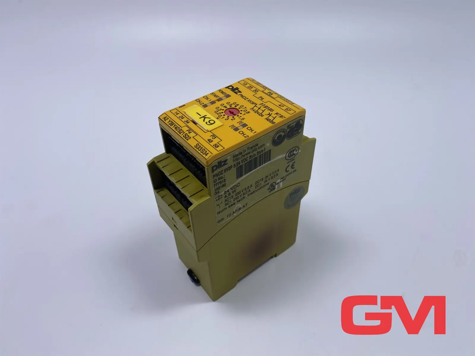 Produktfoto 1 von Pilz Sicherheitsschaltgerät 777512 safety relay PNOZ XV3P 3/24VDC 3S+2S t  24 V DC