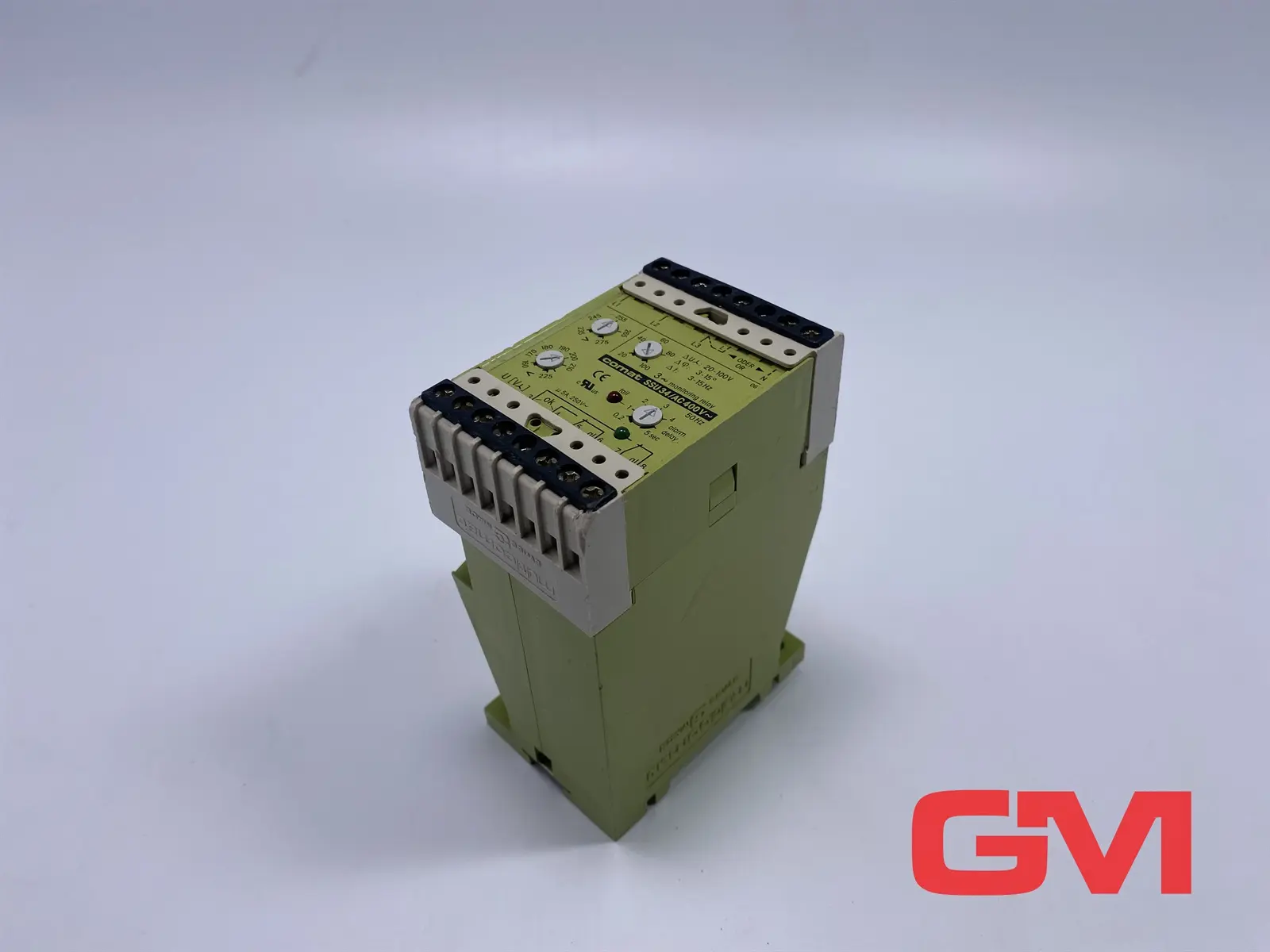 Produktfoto 1 von Comat Überwachungsrelais SSU34/AC400V 50Hz monitoring relay leicht beschädigt