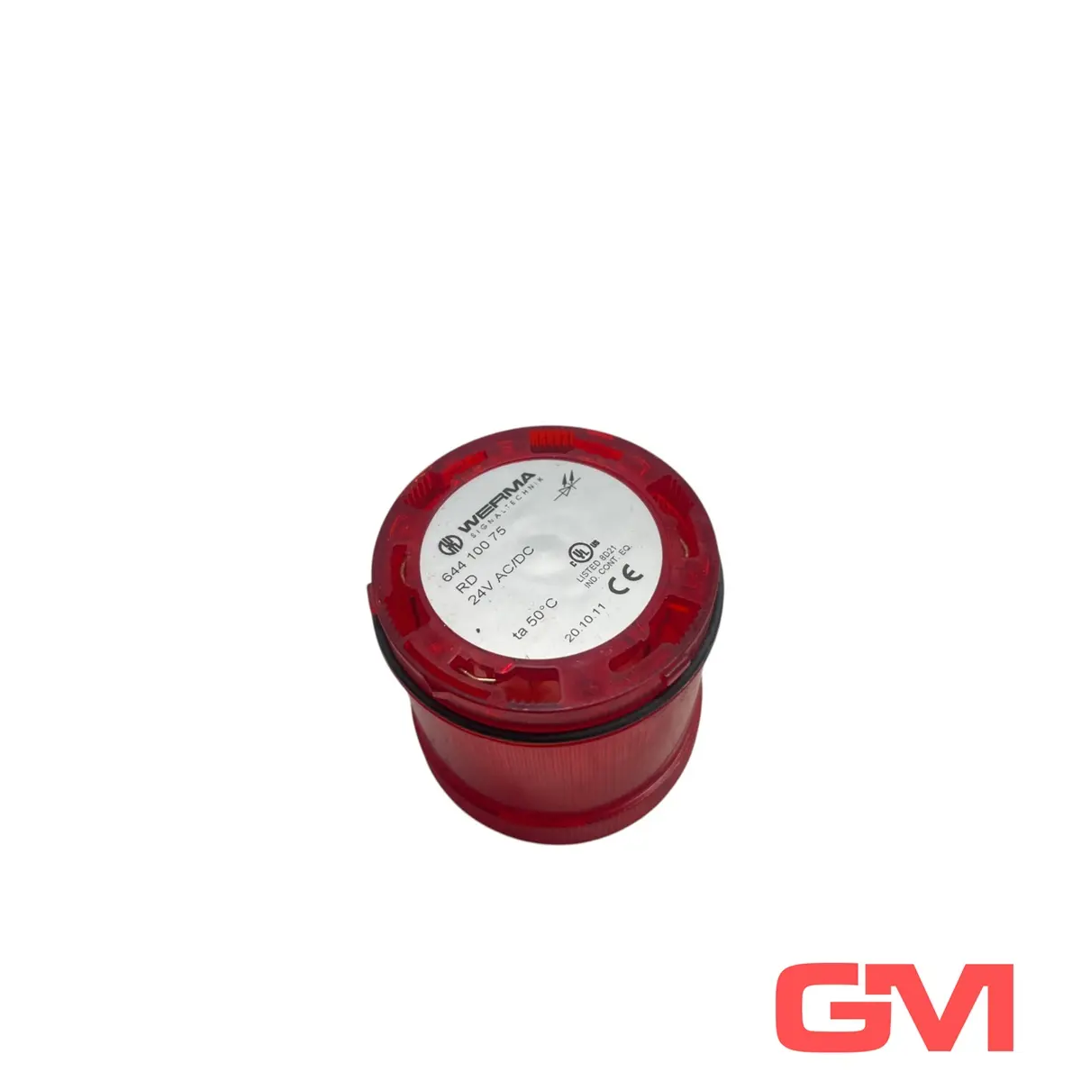 Produktfoto 1 von Werma LED-Dauerlichtelement 644 100 75 Permanent light element 24V LED red rot