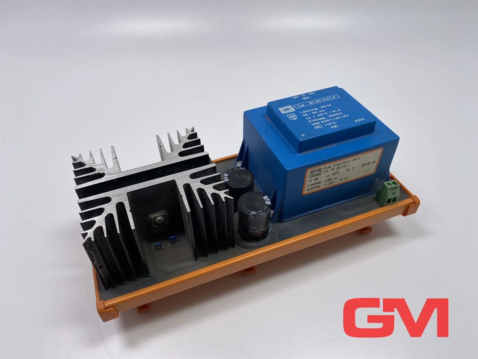 Produktfoto 1 von Block Gleichstromversorgung TS 25/15-1 DC power supply 230VAC 1A stabil