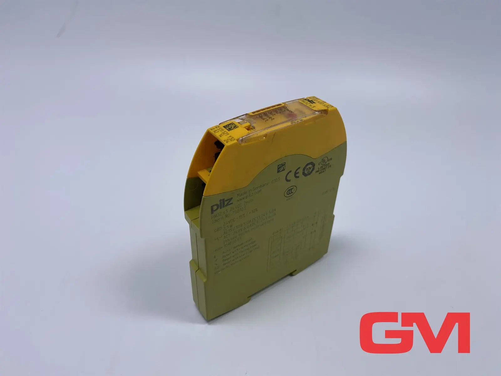 Produktfoto 1 von Pilz Sicherheitsrelais 750103 safety relay PNOZ s3 24VDC 2n/o Relais
