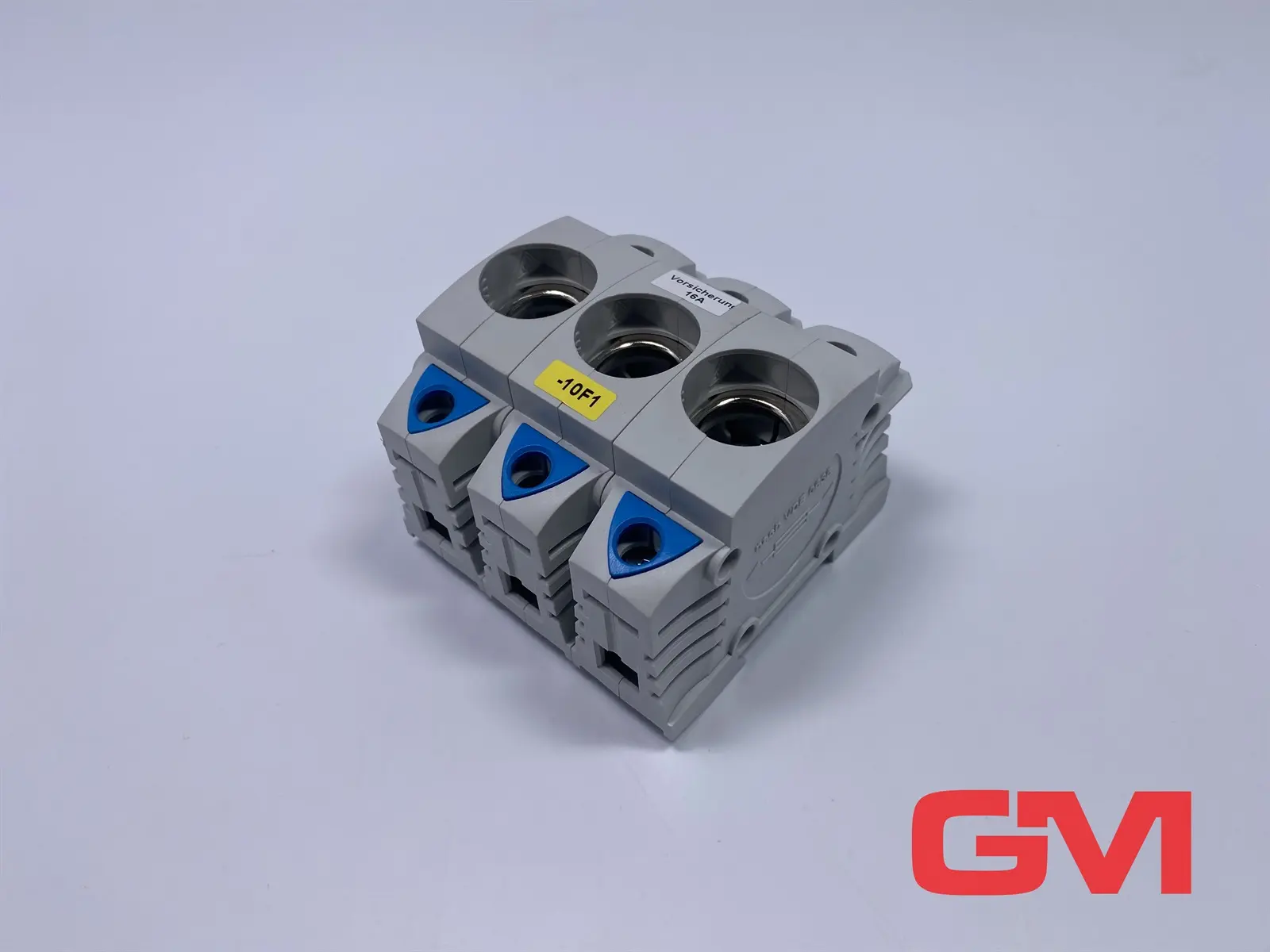 Produktfoto 1 von Wöhner Sicherungssockel 715183 715193 fuse holder 3-polig 63A 400V DIN-Schiene
