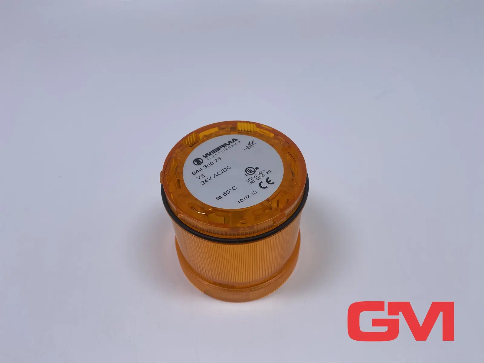 Produktfoto 1 von Werma LED-Dauerlichtelement 64430075 24VAC/DC LED permanent light element gelb