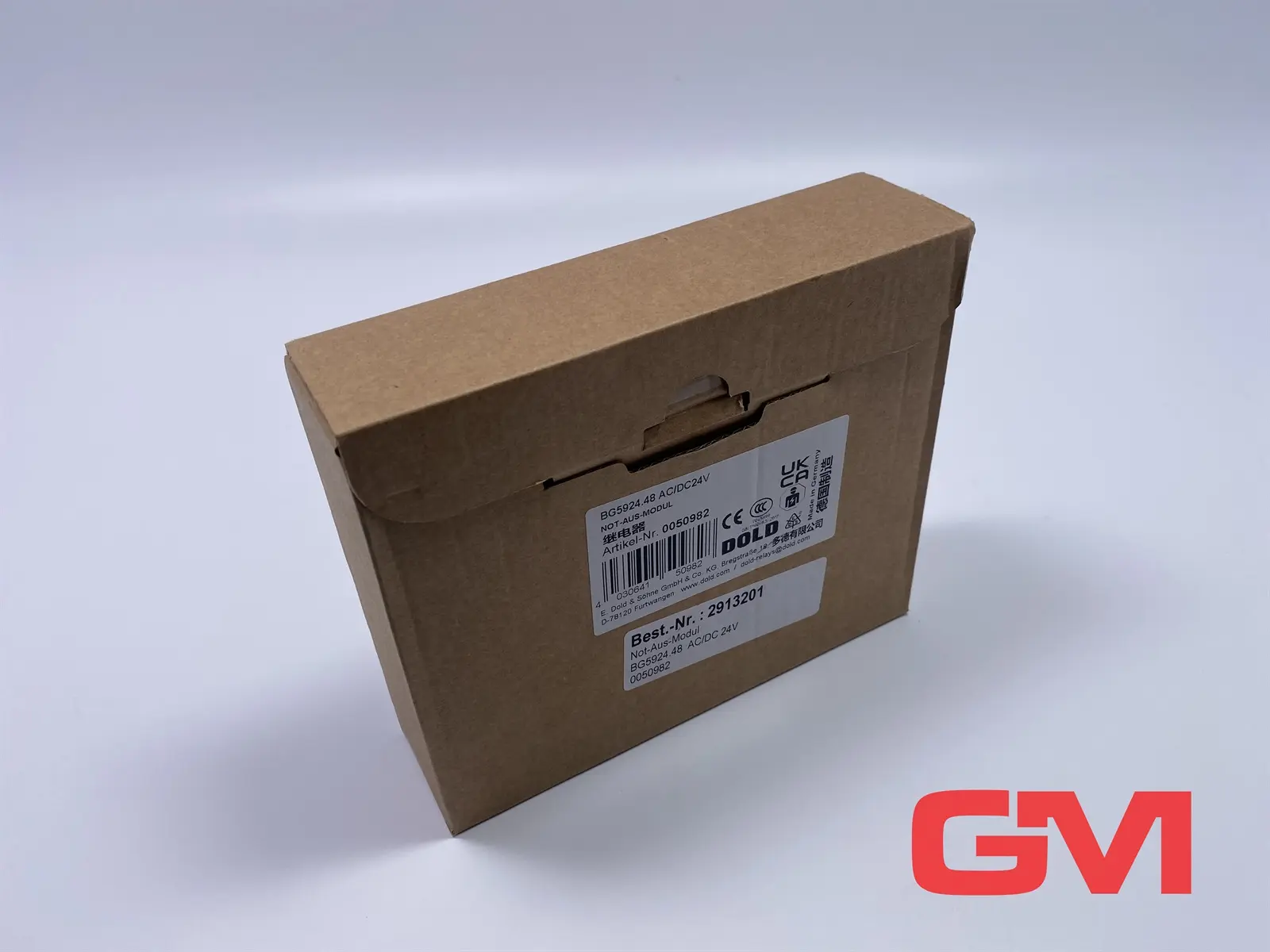 Produktfoto 1 von Dold Not-Aus-Modul 0050982 Emergency stop module BG 5924 BG5924.48 AC/DC24V