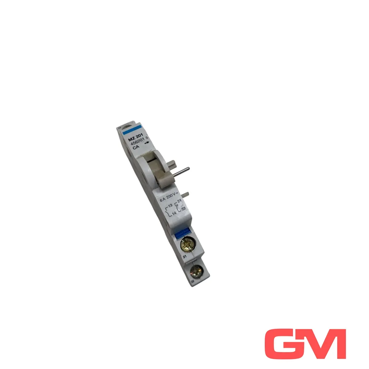 Produktfoto 1 von Hager Hilfskontakt MZ201 456201 CA auxiliary contact 1NC+1NO 230/415V 6A 230V