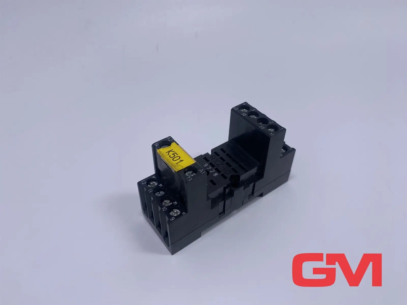 Produktfoto 1 von Telemecanique Relaissockel RXZ1G relay socket base schwarz RXZ-1G 14-Pin 250V 5A