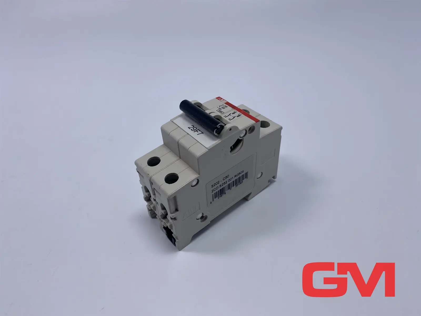 Produktfoto 1 von ABB Sicherungsautomat S202-C50 circuit breaker 2CDS252001R0504 400 V 2-polig