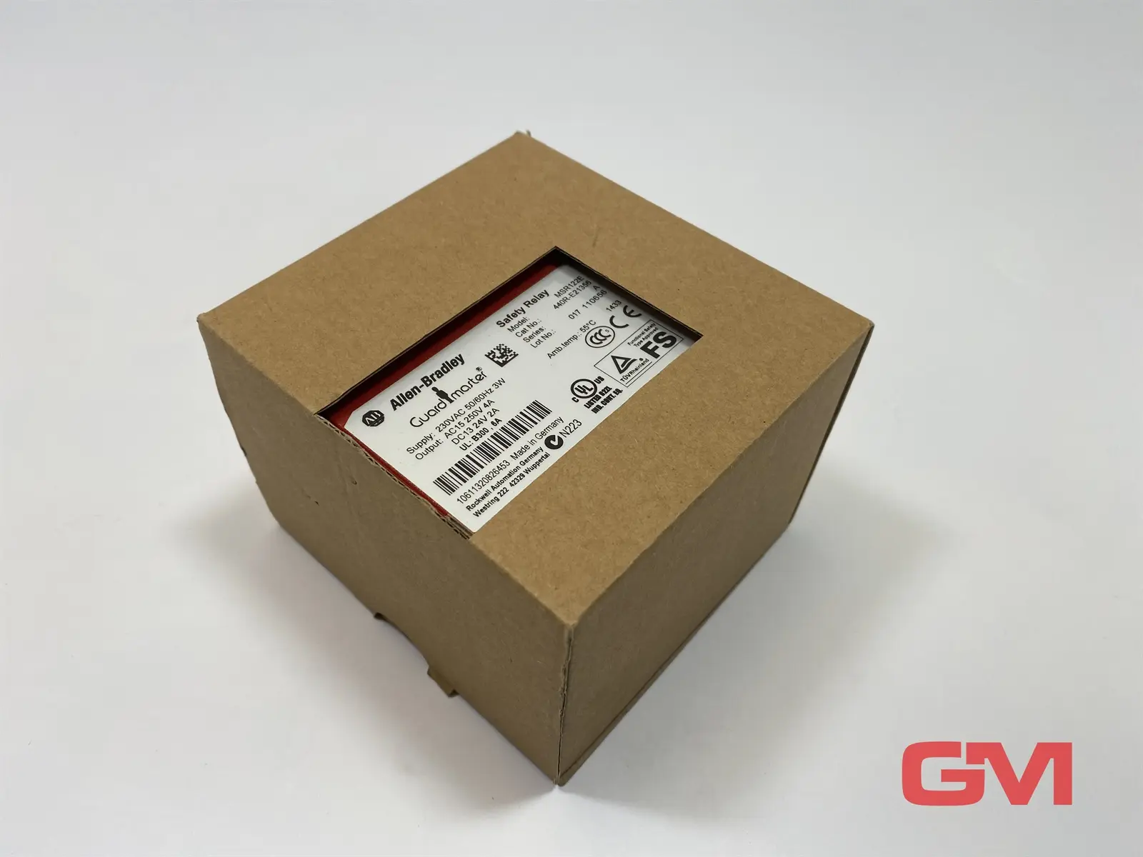 Produktfoto 1 von Allen-Bradley Sicherheitsrelais 440R -E21356 Guardmaster Safety Serie A MSR122E