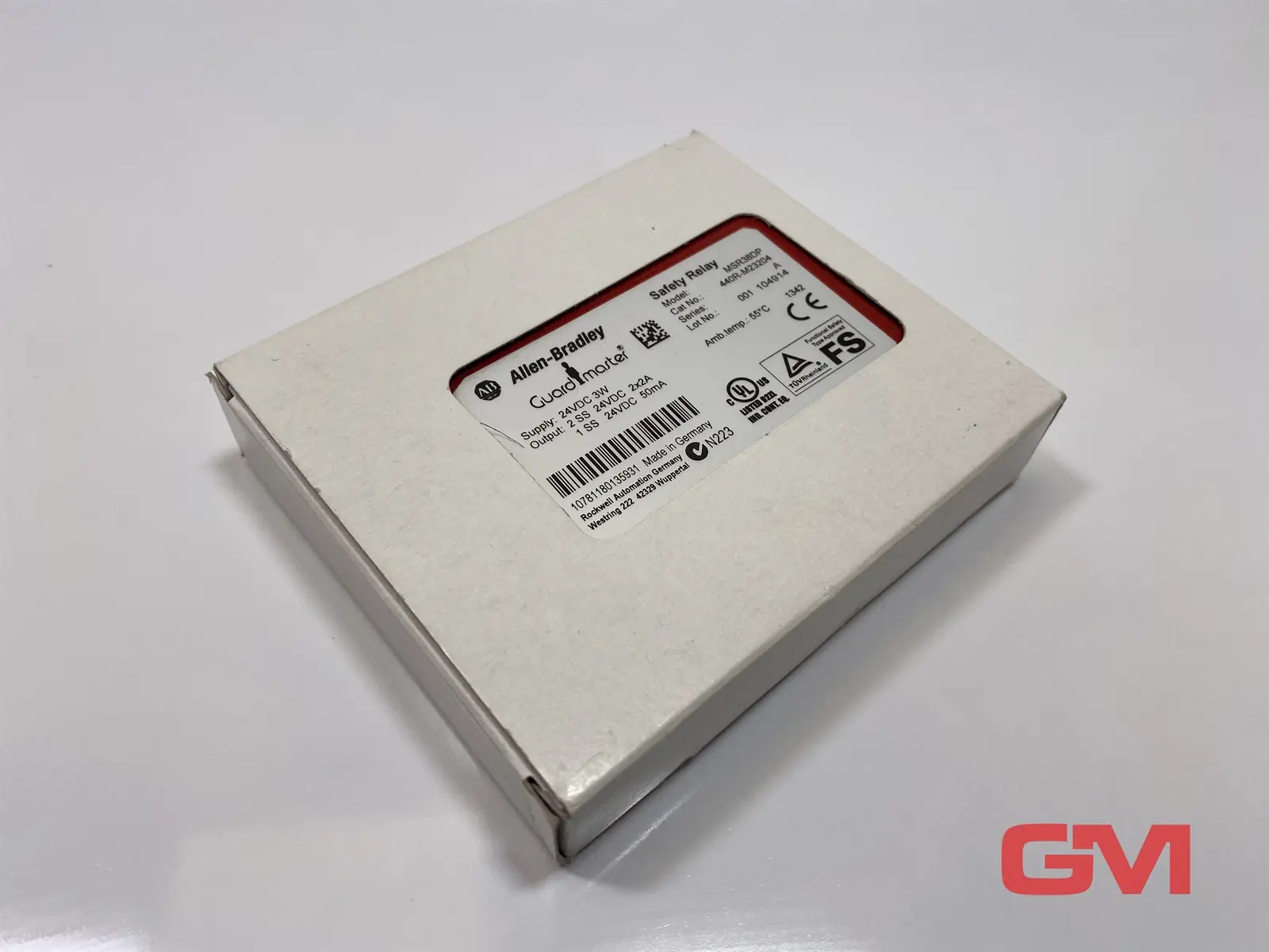 Produktfoto 1 von Allen-Bradley Sicherheitsrelais 440R-M23204 Serie A 24 V DC 3 W Minotaur MSR38DP