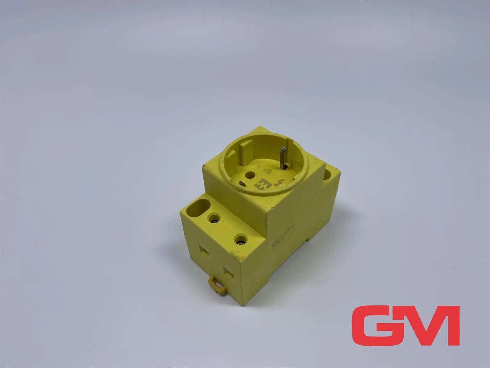 Produktfoto 1 von Murr Steckdose 67950 power socket Modlink MSVD gelb 250VAC/16A Klemme beschädígt