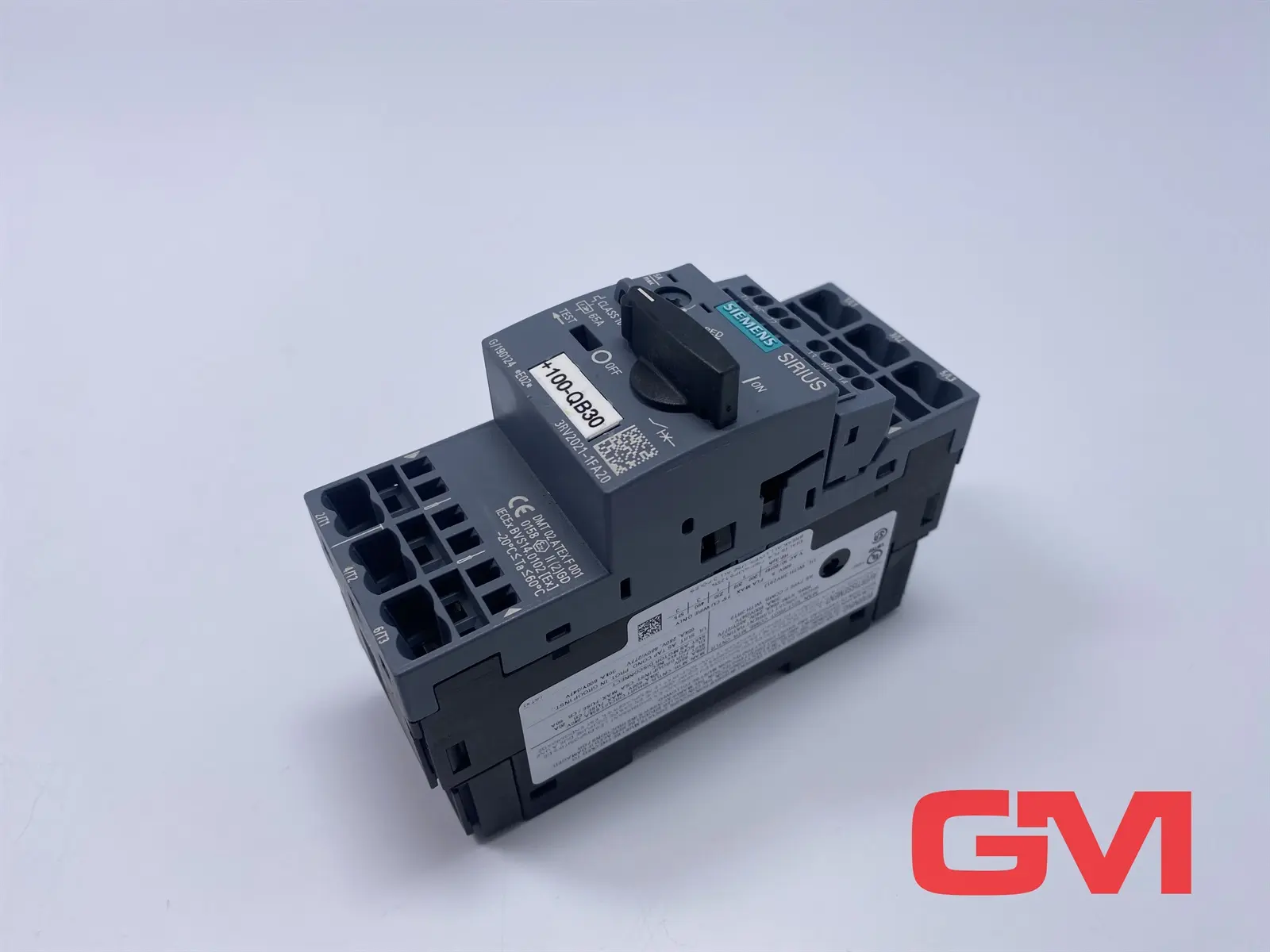 Produktfoto 1 von Siemens Leistungsschalter  3RV2021-1FA20 circuit breaker 3,5 - 5 A 65 A Class 10
