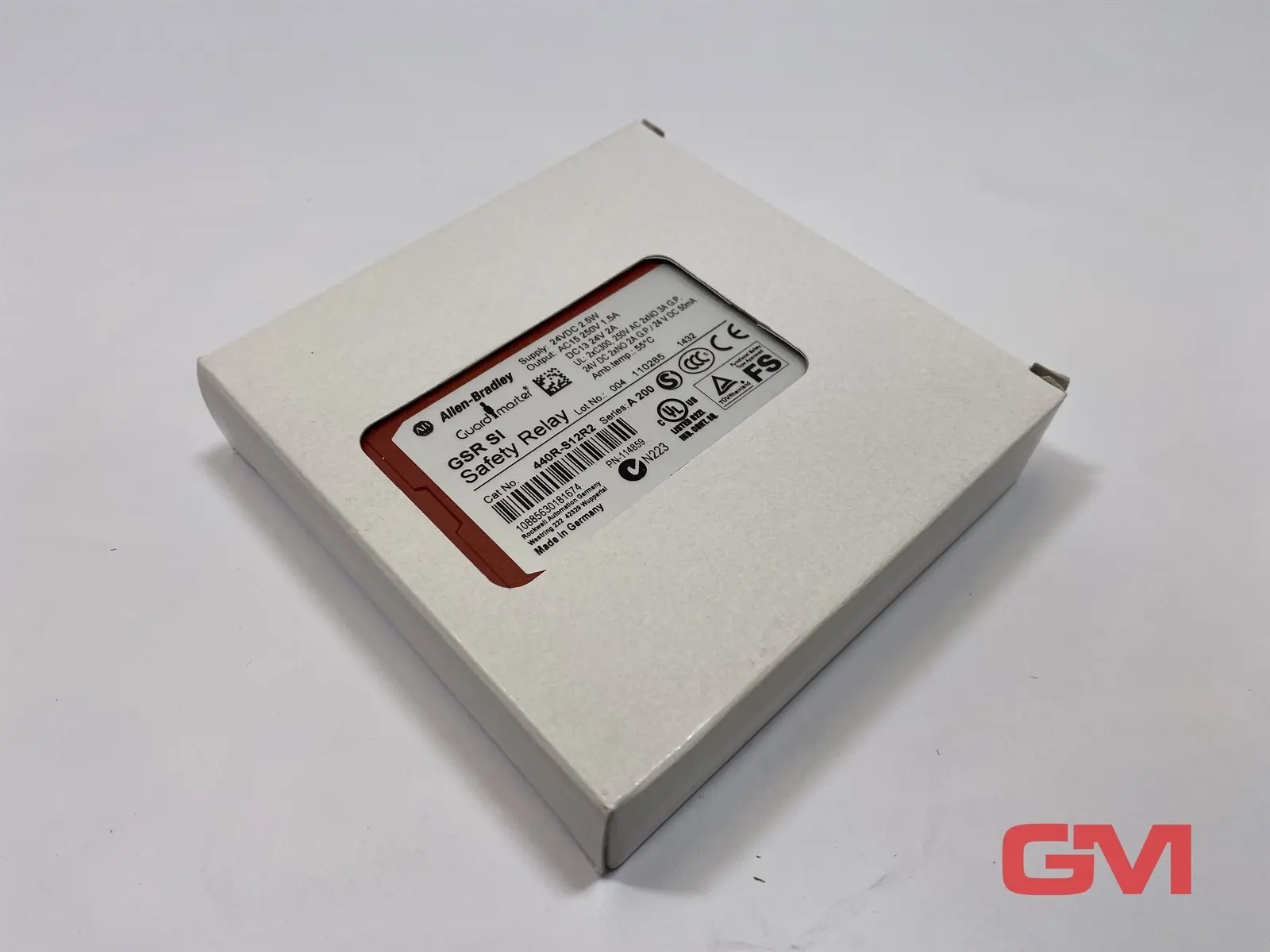 Produktfoto 1 von Allen-Bradley Sicherheitsrelais 440R-S12R2 GSR SI PN-114859 Serie A 200 relay