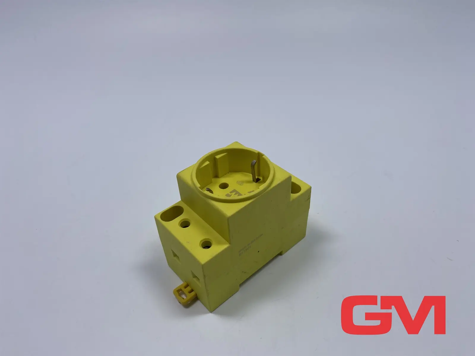 Produktfoto 1 von Murr Steckdose 67950 power socket  250 VAC / 16 A  Modlink MSVD gelb Tragschiene