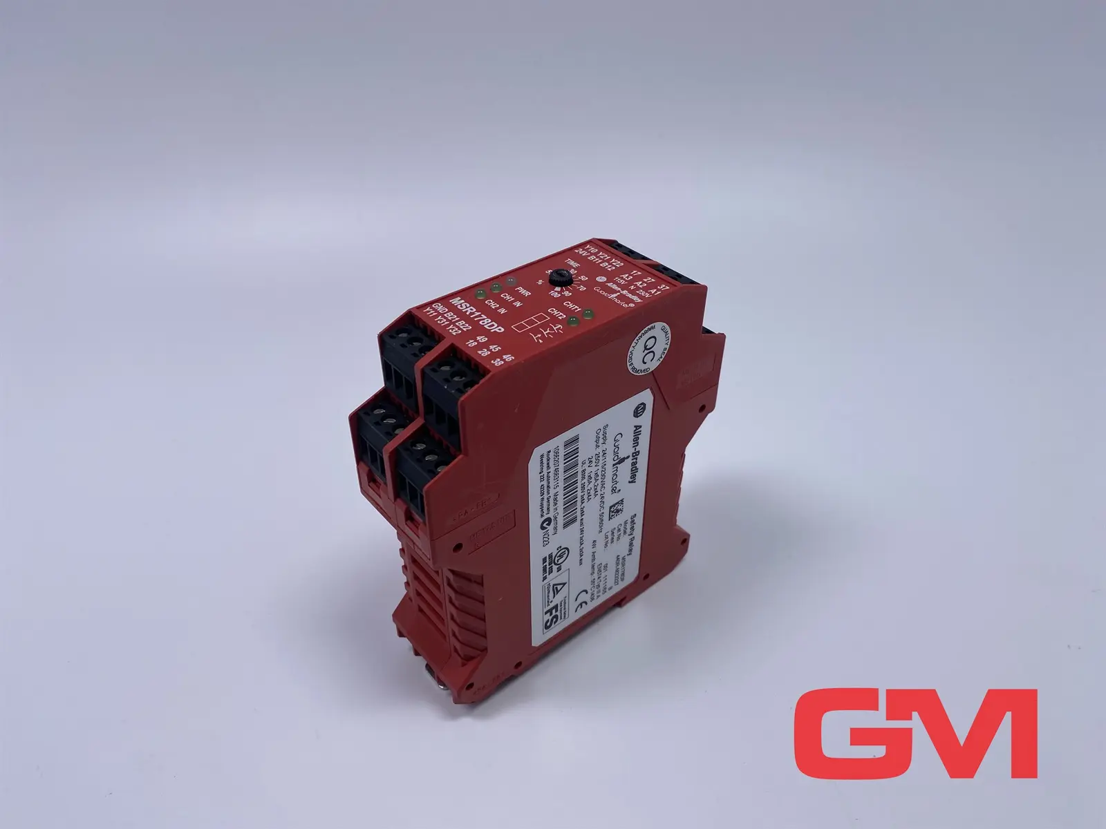 Produktfoto 1 von Allen-Bradley Sicherheitsrelais 440R-M23227 safety relay MSR178DP Serie B rot