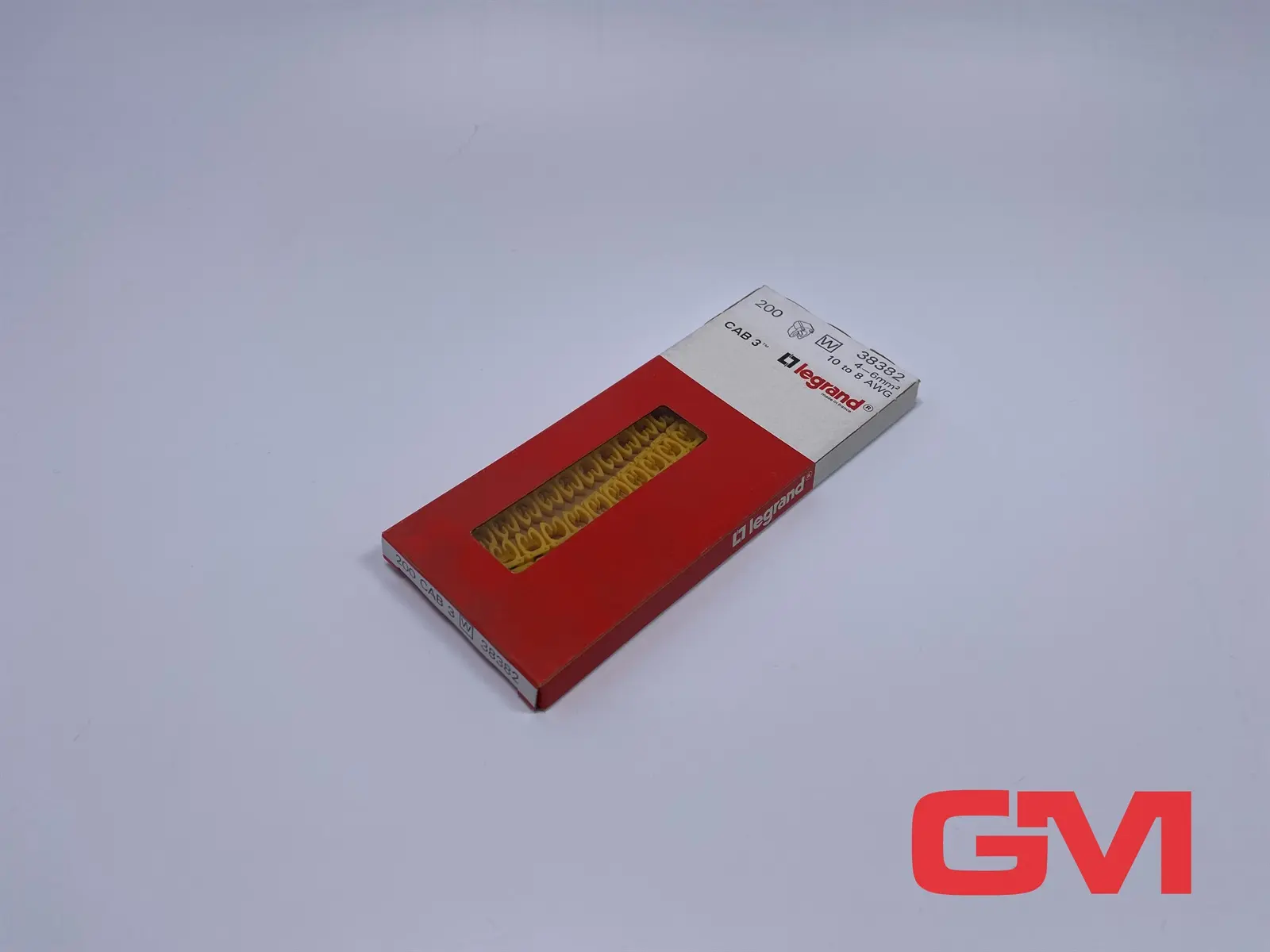 Produktfoto 1 von VPE 200x Legrand Kennzeichnungsbuchstabe 38382 Identification letter CAB 3 W