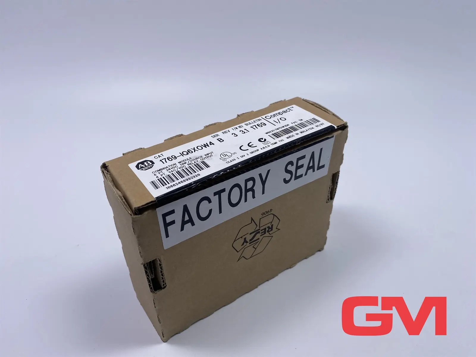 Produktfoto 1 von Allen-Bradley I/O Kombinationsmodul 1769-IQ6XOW4 combination modul Ser.B Rev.3